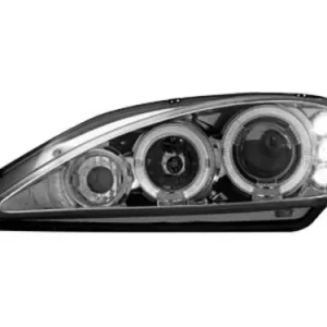 Pořiďte si nyní - Přední světla Renault Megane 99-02 Angel Eyes chrom