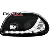 Expresní doručení - DAYLINE přední světla Renault Clio II 98-01 černé