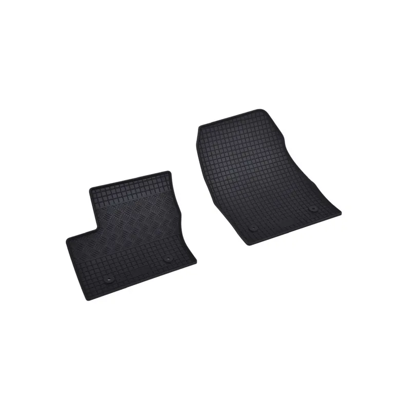 Akce končí brzy - Gumové koberce Ford Transit Connect, 2019 -, 2 přední místa, Rigum